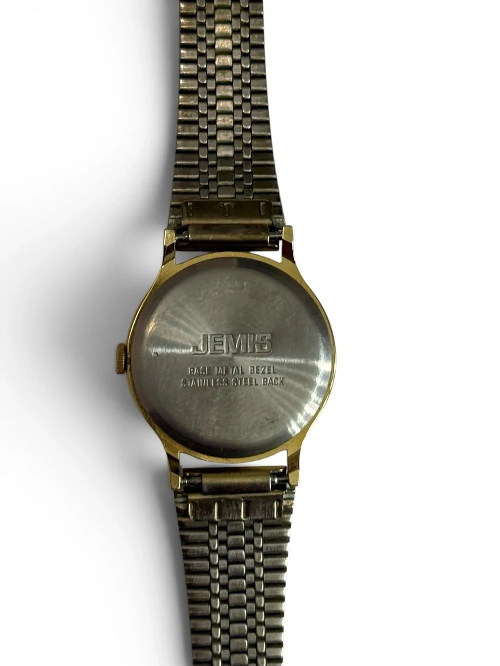 ELEMIS Gold-Tone Quartz Watch with White Dial